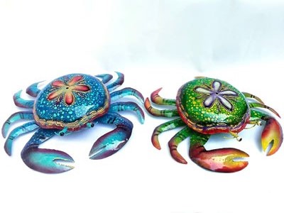 Crab Mozzie Bali Metal Mosquito Coil Holder